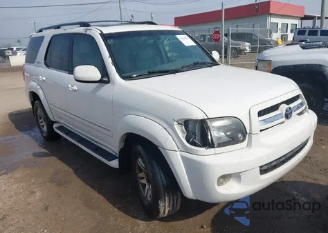 2005 Toyota Sequoia Limited V8 from USA, damaged, VIN 5TDBT48A75S247668